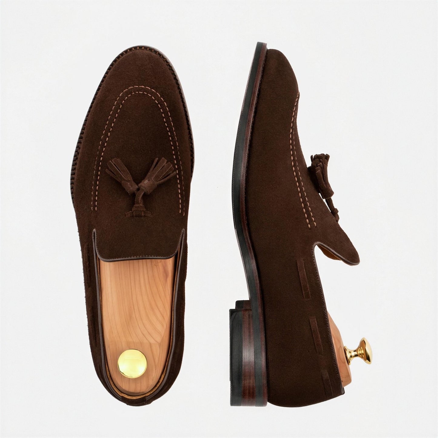 Bernard Tassel Loafers - Suede - Men's