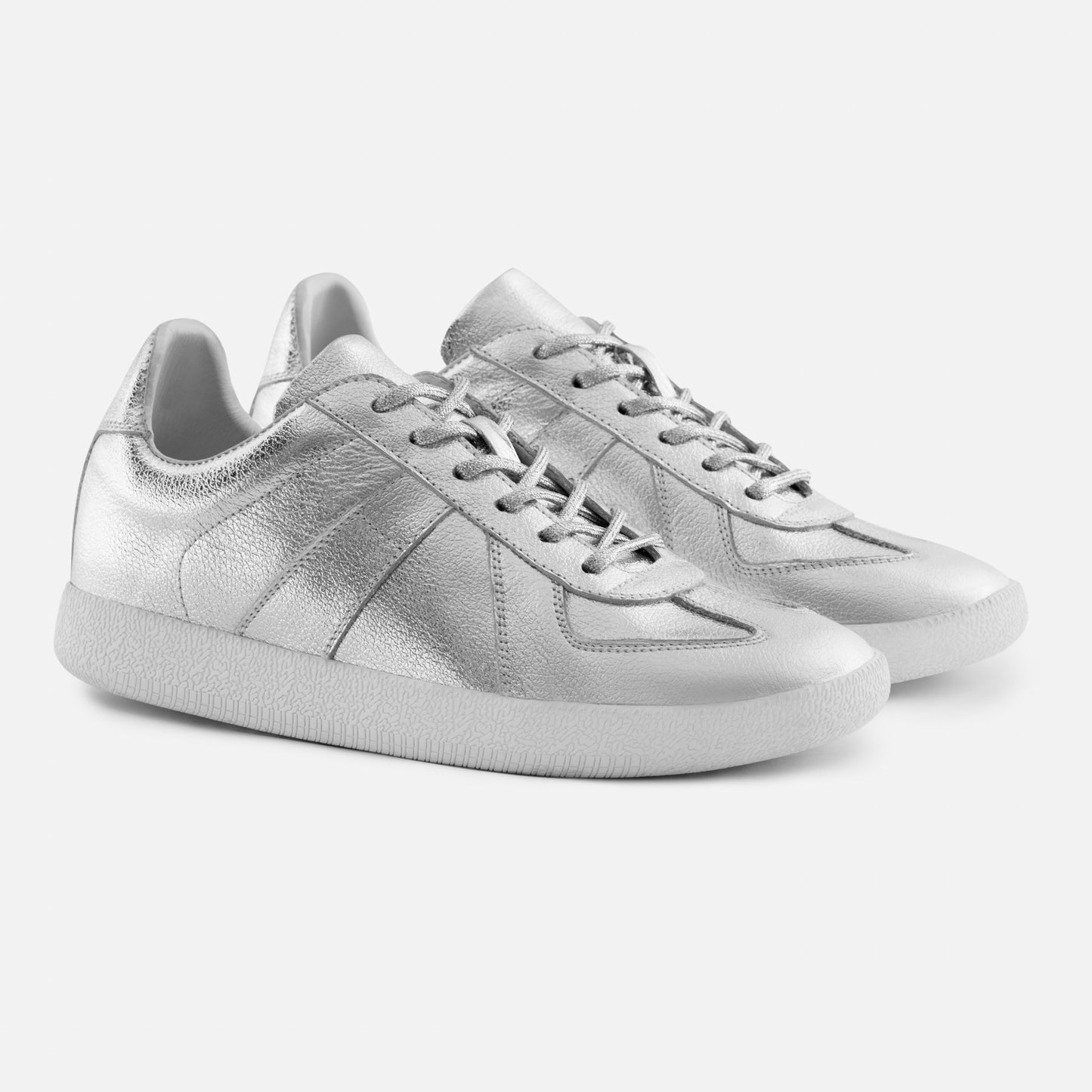 Morgen Trainers - Metallic Leather - Women's