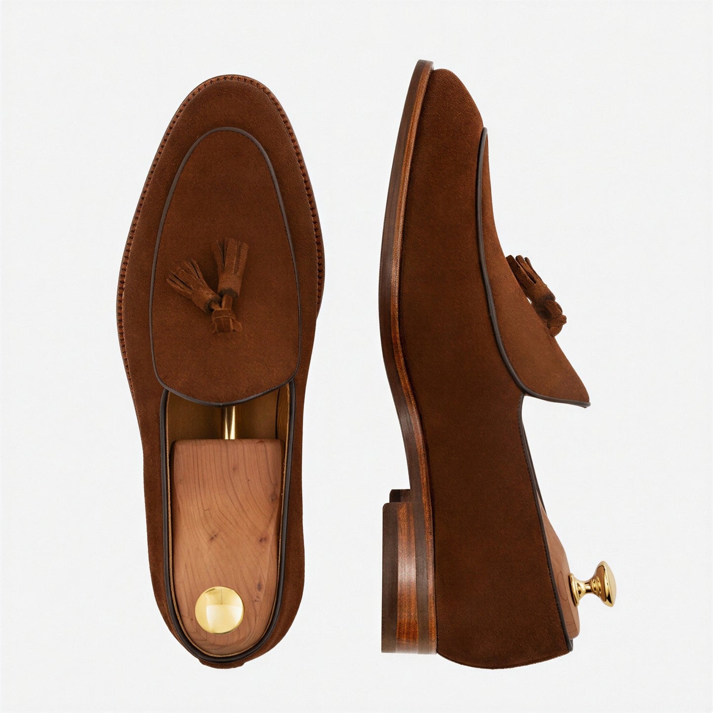 Perry Belgian Loafer - Men’s Water-Repellent Suede