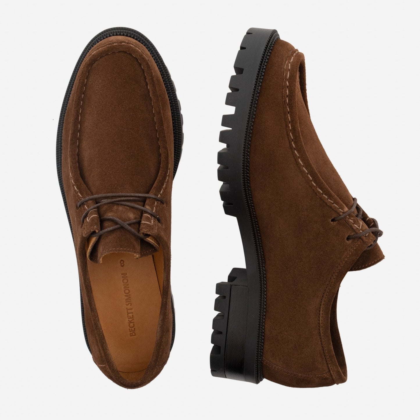 Tessa Derby - Water-Repellent Suede - Women's