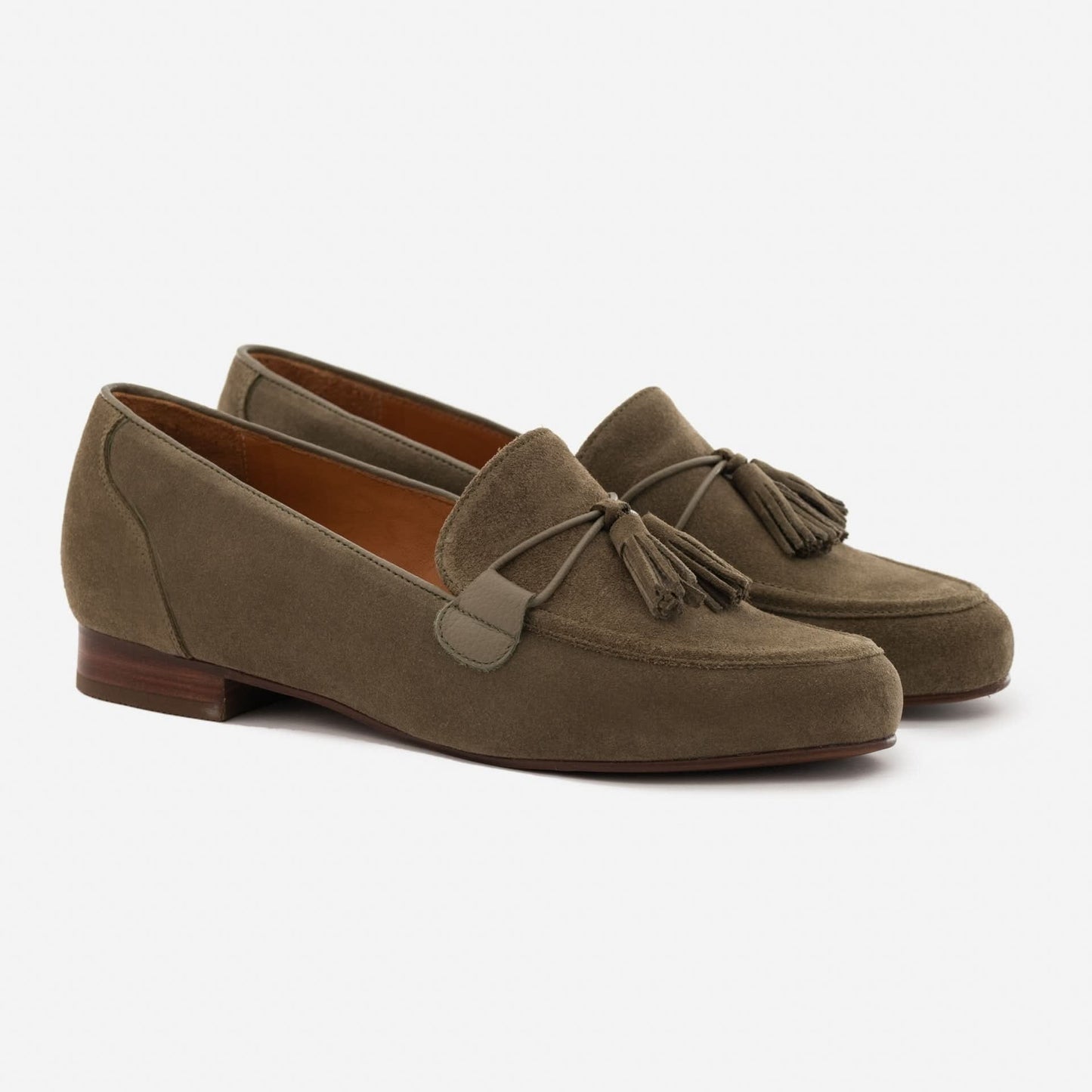 Julia Loafers - Water Repellent Suede & Full Grain Leather - Women's