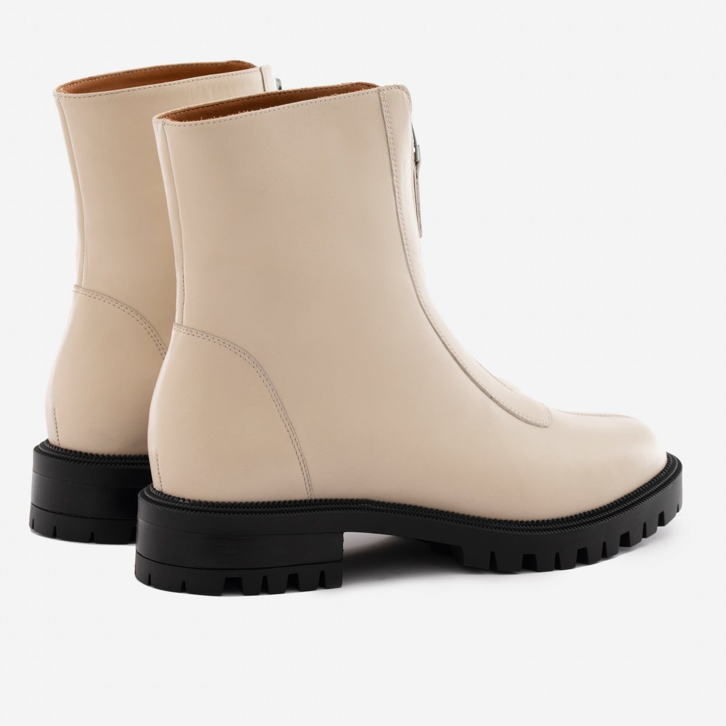 Jenna Zip Up Boots - Women’s Full-Grain Leather
