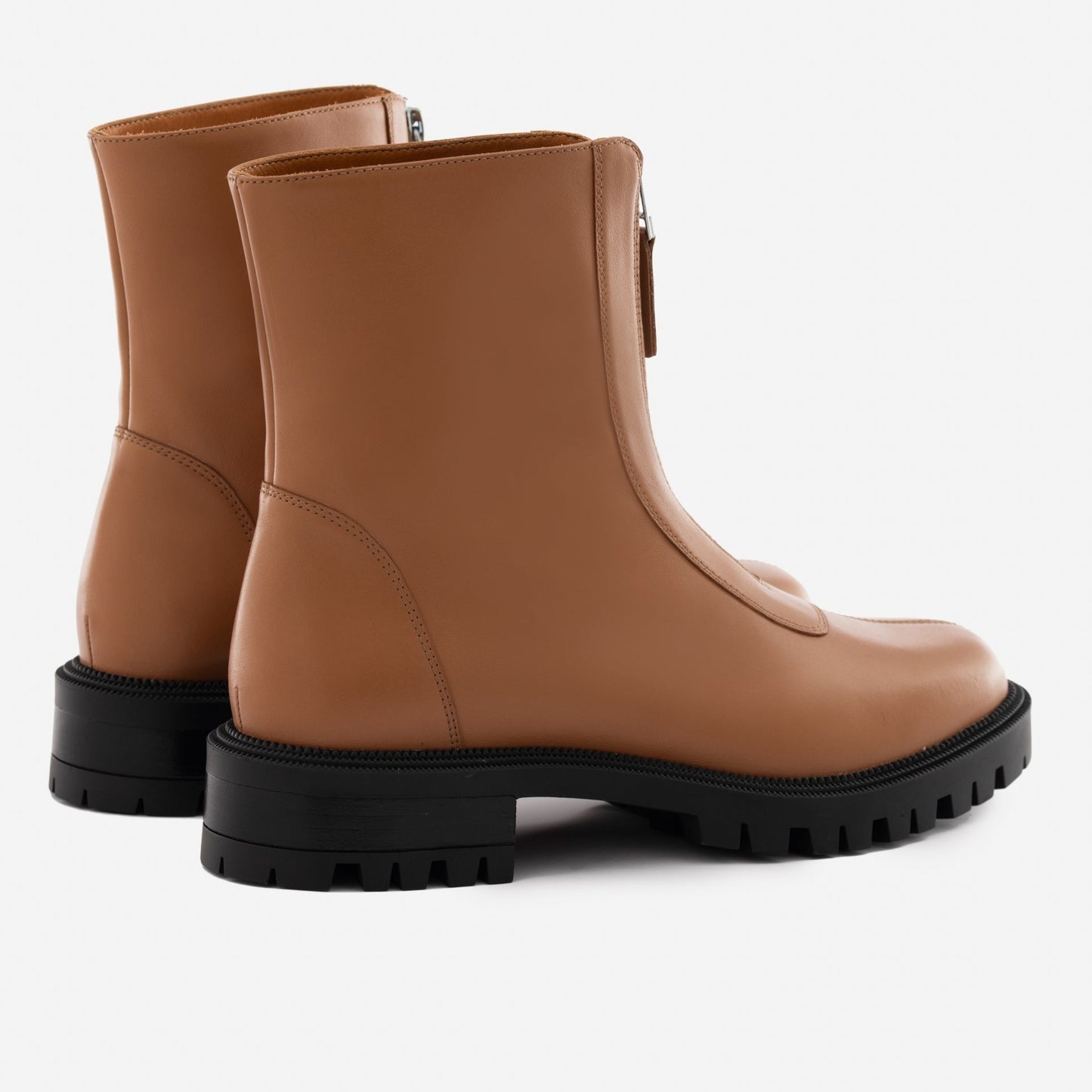 Jenna Zip Up Boots - Women’s Full-Grain Leather
