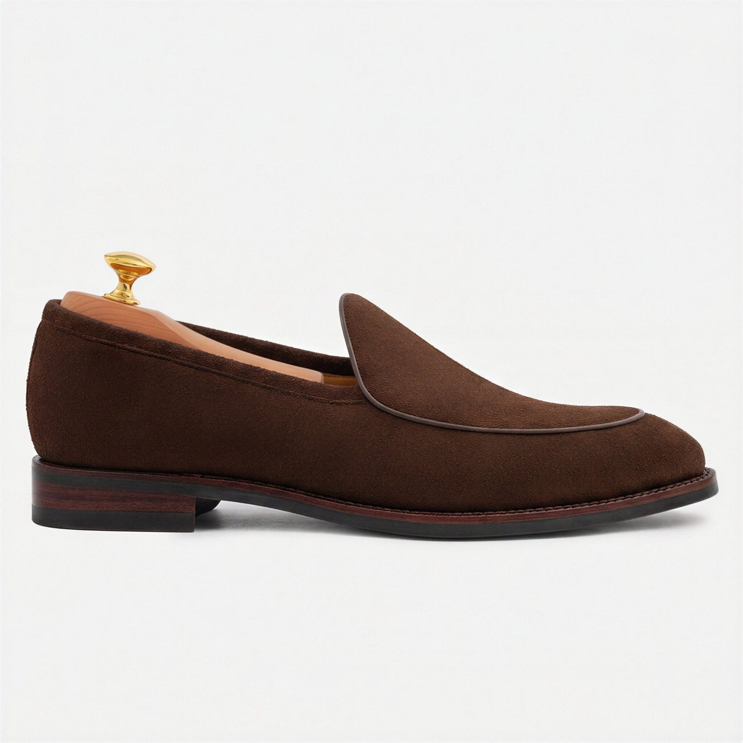 Vincent Belgian Loafer - Suede - Men's