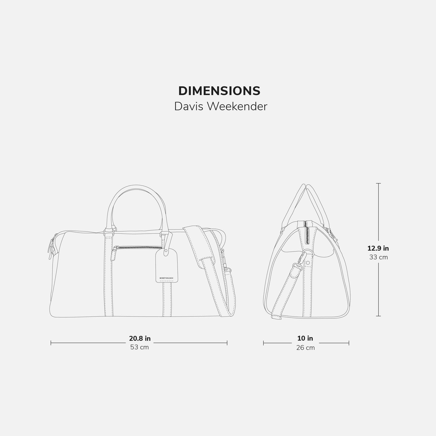 Davis Weekender Bag - Men's