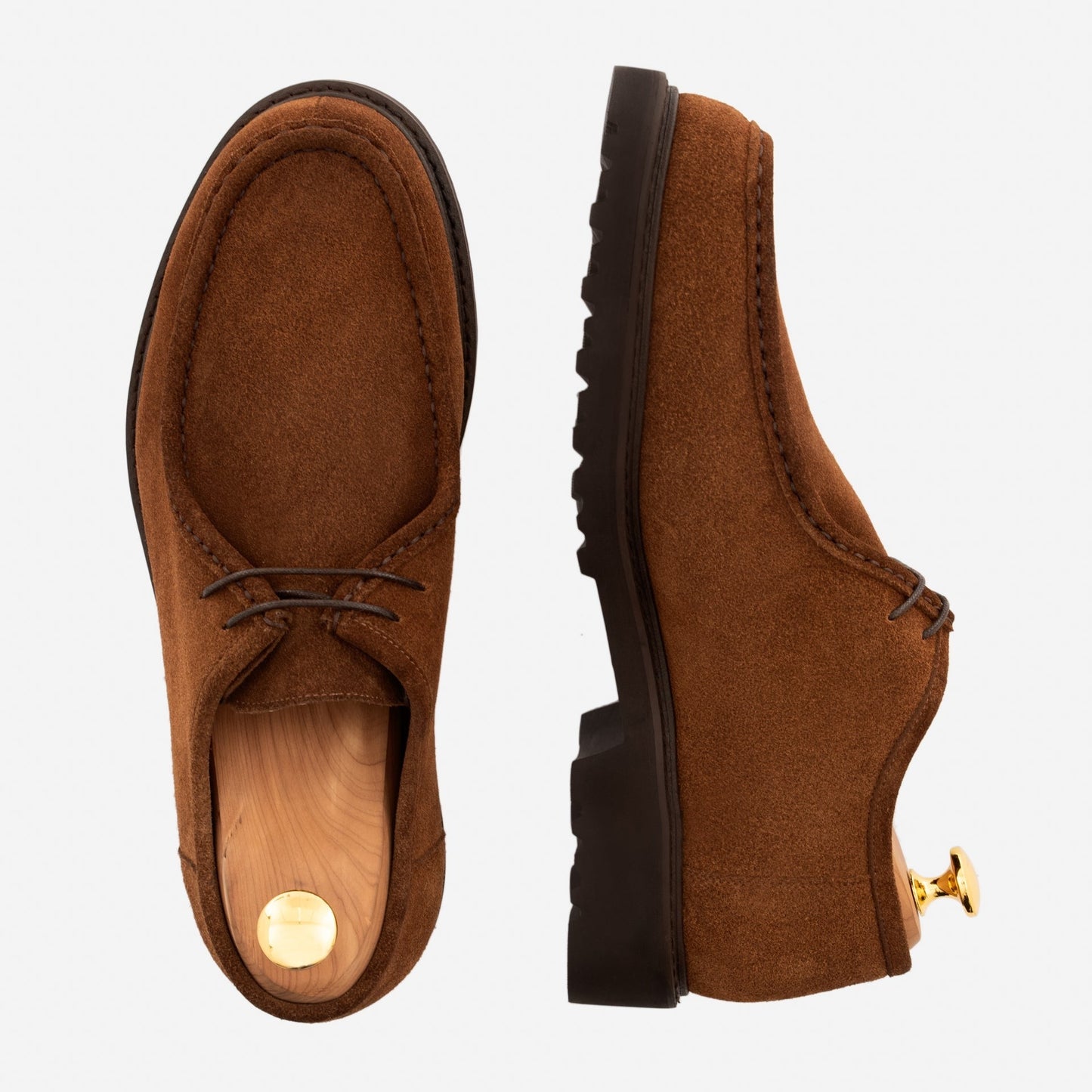 Theo Derbies - Men’s Water-Repellent Suede
